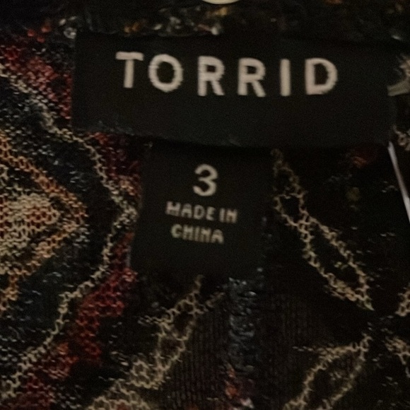 Torrid open front Cardigan size 3X​ - Picture 3 of 3